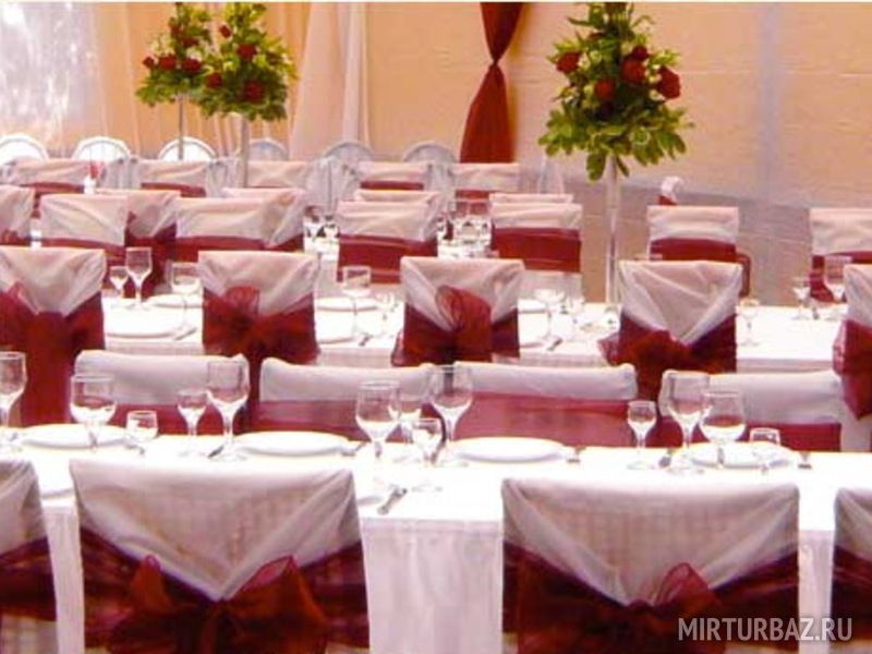 Пример оформления банкетного зала