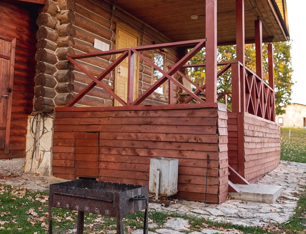 Дом 4-местный (с камином)