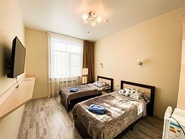 Комфорт 4-х местный 2-х ком (1,5 спальные кровати), База отдыха Волна, Челябинск