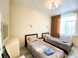 Комфорт с двумя отдельными кроватями, База отдыха Волна, Челябинск