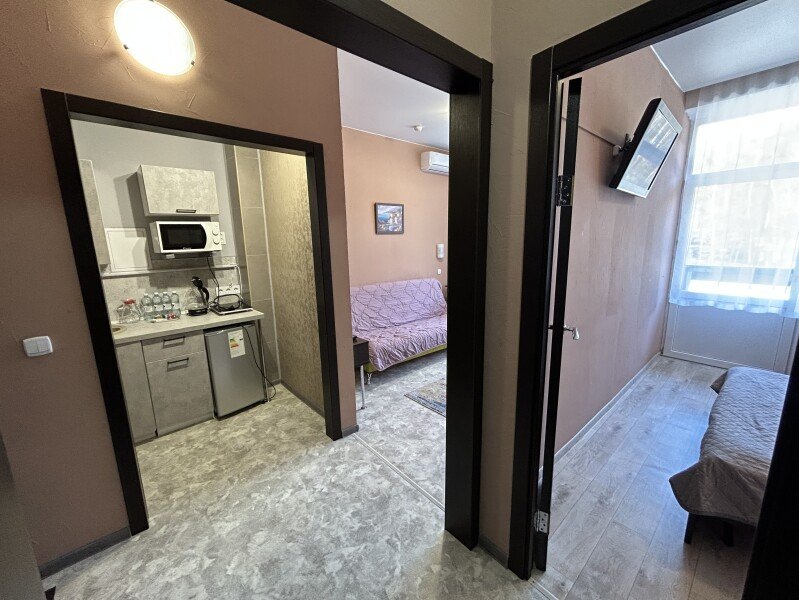 Студия 4-местный 2-комнатный