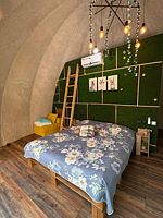 Двухместный номер Comfort с красивым видом из окна двуспальная кровать, База отдыха Багио, Снегири