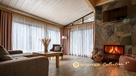 Коттедж с террасой Комфорт +, Коттеджный комплекс Охта Парк Collection Всесезонного курорта Охта Парк, деревня Мистолово