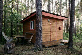 Дом у озера Номера домов: 18, База отдыха Русь, Чебаркульский район