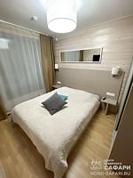 Двухместный коттедж Standard двуспальная кровать, База отдыха Лесная, Апатиты