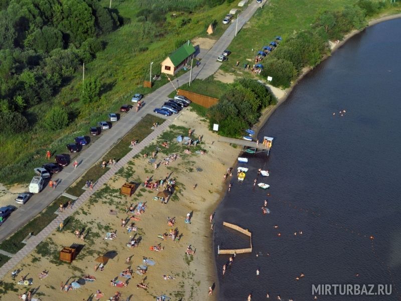 Вид на пляж