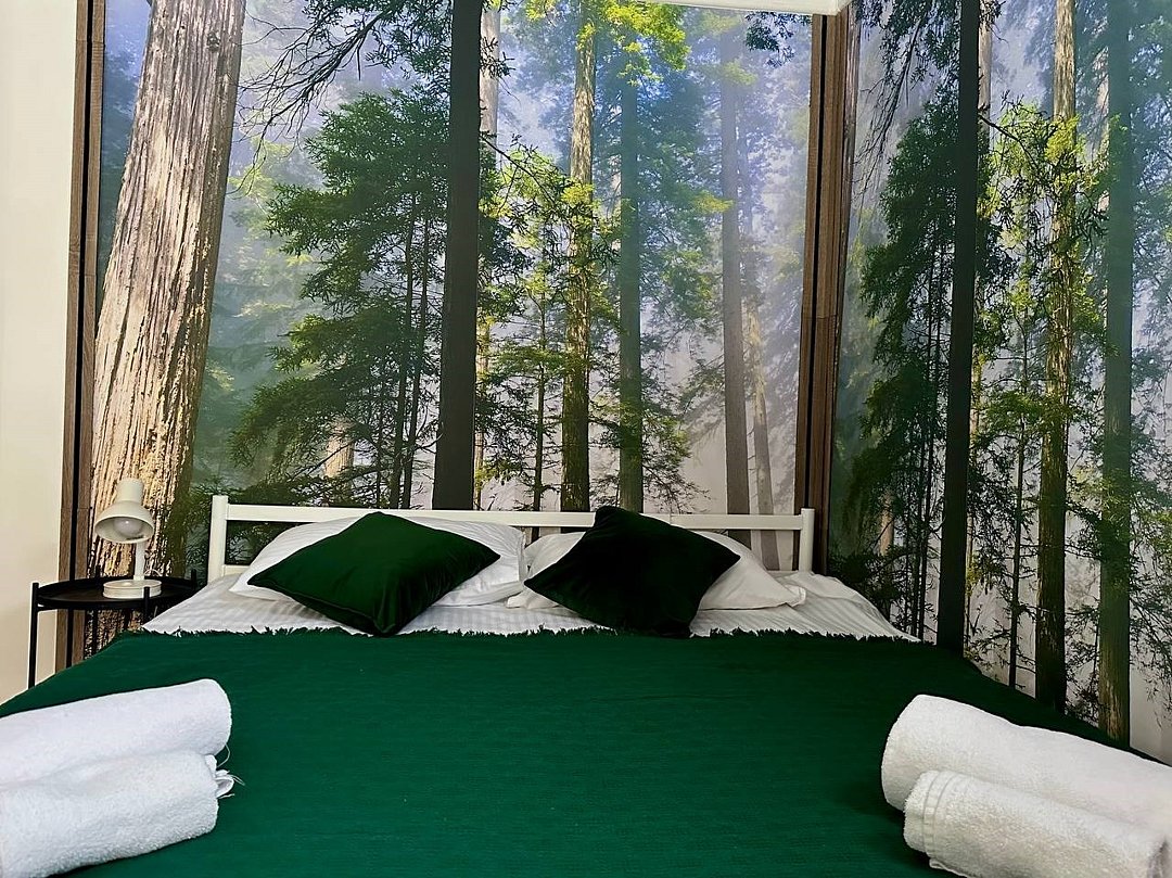 Домик 4-местный 2-комнатный №7 (вид на озеро)