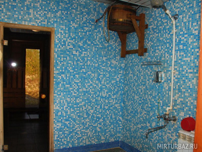 душ, ведро для обливания