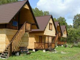 Двухэтажные  домики, База отдыха Каратурук, село Узнезя