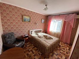 Двухместный люкс с красивым видом из окна двуспальная кровать, Гостевой дом Крепость Кафа, Феодосия