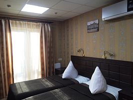 Двухместный номер Comfort 2 отдельные кровати, Гостевой дом Европейский, Тула