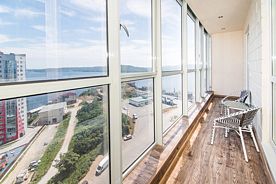Двухместные апартаменты c 1 комнатой с балконом двуспальная кровать, Гостевой дом Круиз, Владивосток
