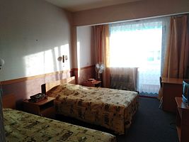 Двухместный номер Superior с балконом и с красивым видом из окна 2 отдельные кровати, Гостевой дом Нур, Рыбки