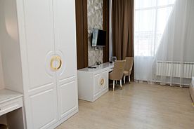 Двухместный номер Comfort с видом на город 2 отдельные кровати, Гостевой дом AMD, Махачкала