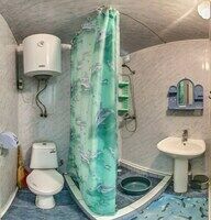 Деревянный домик с кондиционером, База отдыха Парус, Сакский район