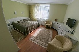 Двухместный полулюкс двуспальная кровать, Гостевой дом Гостиный двор Зуевский, Орехово-Зуево