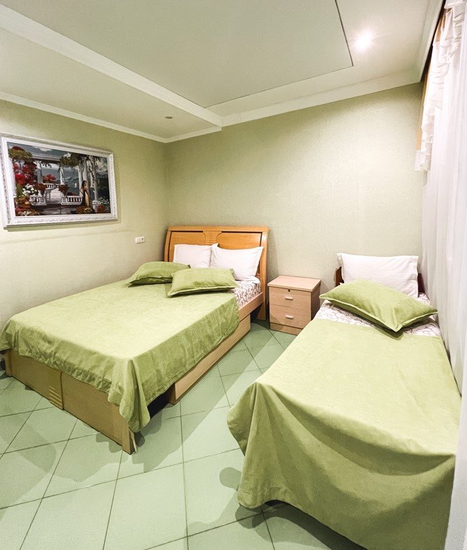 Студио 4-местный 1-комнатный