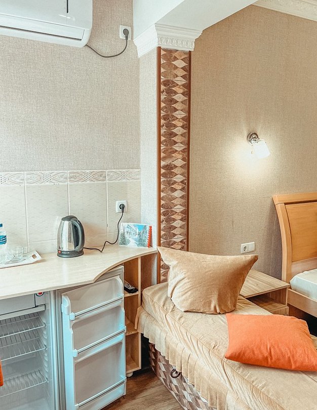 Студио 4-местный 1-комнатный