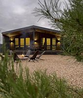 Четырёхместный коттедж Superior 2 двуспальные кровати, Частный Дом Wood Estate, Егорьевск
