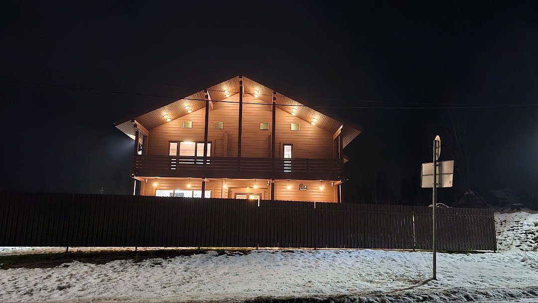 Вид с главной дороги поселка | СвирЕль, Ленинградская область