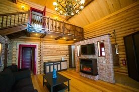 VIP-коттедж №17-18, База отдыха Заозерье, Загоски