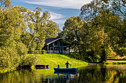 Коттедж с сауной и мангалом вид на озеро, База отдыха Эко-клуб Голицыно, деревня Семеновка