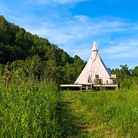 Палатка «Типи», Глэмпинг СтреКоза, Новососедово