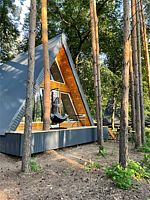 A-Frame №3 Sky, База отдыха Черемушки, Заливной