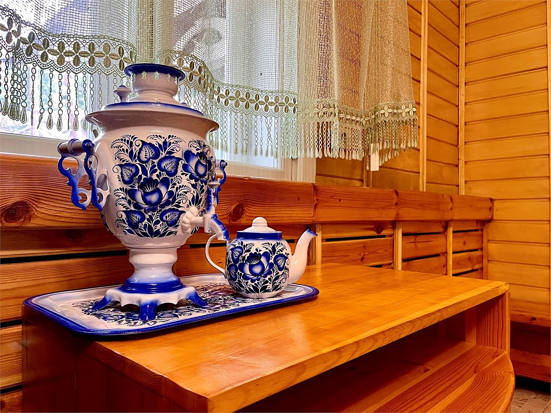 Дом 10-местный 4-комнатный (с русской печью)