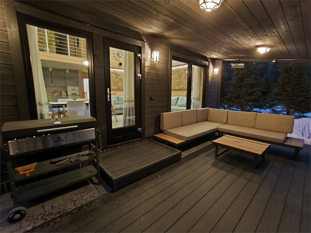 Норвежский коттедж «Скандинавия с турецкой парной»