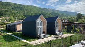 Двухместный Лофт Номера домов: 1, База отдыха BARN RESORT, Новый Афон