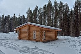 Коттедж "Совенок", 1 спальня, База отдыха Медвежка в Карелии, Медвежьегорск