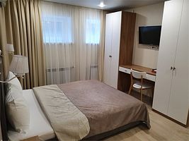 Двухкомнатный трехместный в цоколе, База отдыха ИнкоДом, Рязань