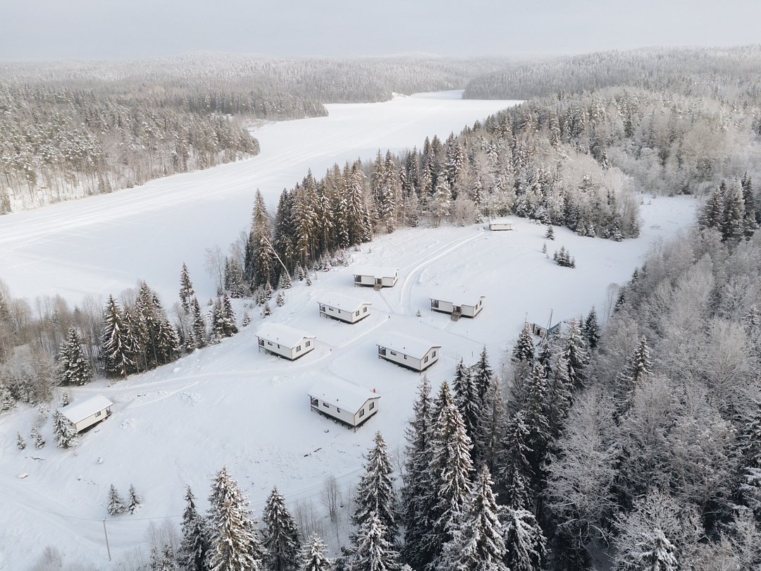 База отдыха На паузе, поселок Кирьявалахти, Республика Карелия