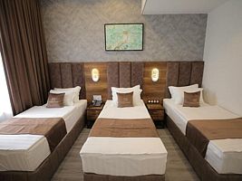 Трех местный номер с раздельными кроватями без балкона, Пансионат Фэмили Витязево, Витязево