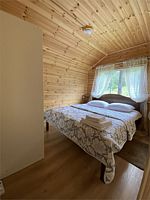 Лодж с вернадной и двухспальной кроватью, Комплекс Arkhyz Family Lodge, Архыз