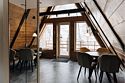 Домик A-Frame - Красный, Глэмпинг Калтай парк, Томск
