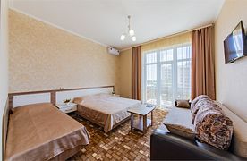 Трехместный номер Комфорт без балкона, Гостевой дом Diamond, Анапа