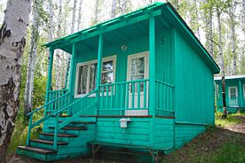 Летний домик четырехместный, База отдыха Алмаз, Увильды