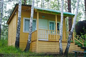 Летний домик трехместный, База отдыха Алмаз, Увильды