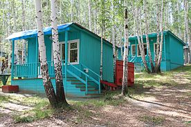Летний домик пятиместный, База отдыха Алмаз, Увильды