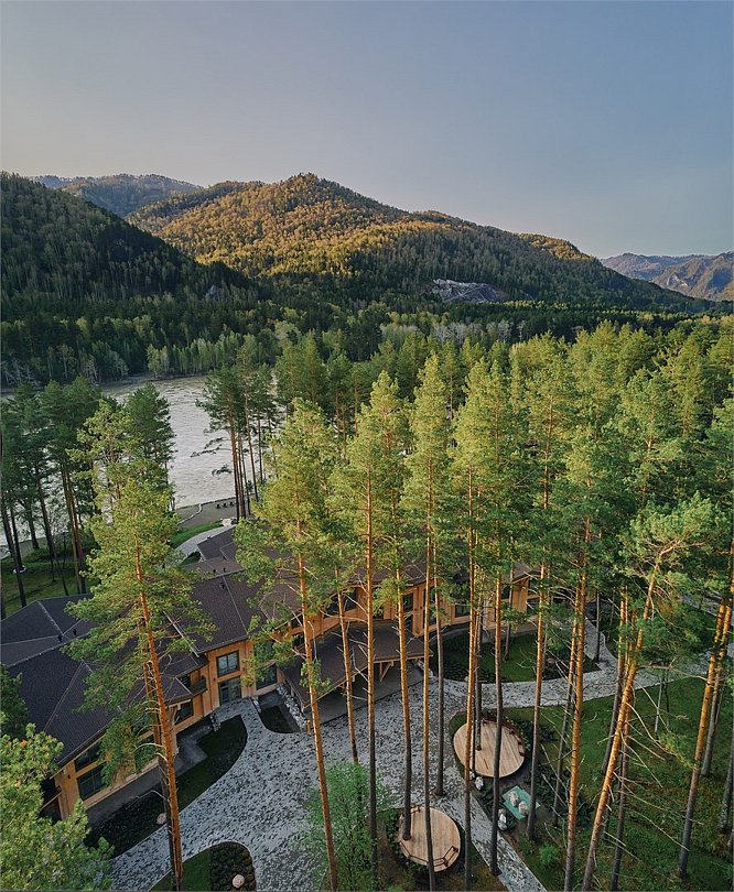 Туристический комплекс Grand Chalet Altay, Бирюзовая Катунь, Алтайский край