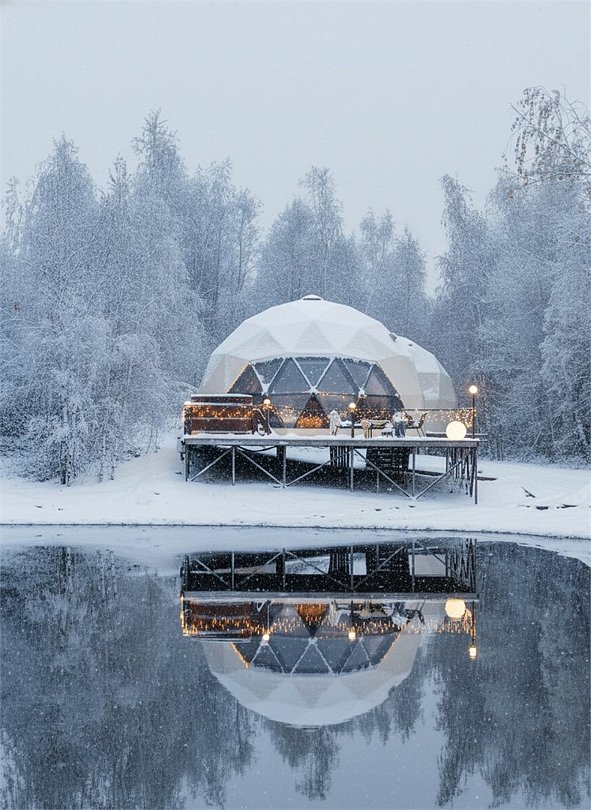 Глэмпинг Аномалия, Кимовский район, Тульская область