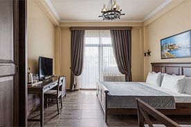 Стандарт 2-х местный с двумя дополнительными местами, Гостевой дом Шале Прованс, Джемете