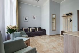 Люкс двухкомнатный с балконом, Гостевой дом Alm House, Красная поляна