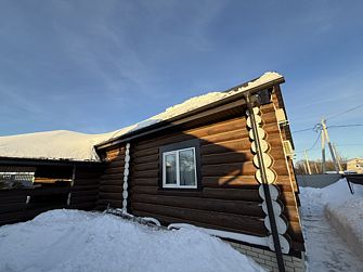 Бревенчатый дом в 10 минутах от центра