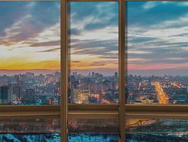 "Modern Sky Studio 17 этаж", студия, Свердловский проспект, 35, ID 74-134, База отдыха "ИннХоум Апартаменты", Челябинск