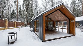 BarnHouse №19 с камином, кондиционером и террасой, База отдыха База отдыха Les Holidays, Киржачский район