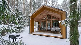 BarnHouse №20 с камином, кондиционером и террасой, База отдыха База отдыха Les Holidays, Киржачский район