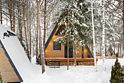 A-Frame №3 с купелью и террасой, База отдыха Les Holidays, Киржачский район